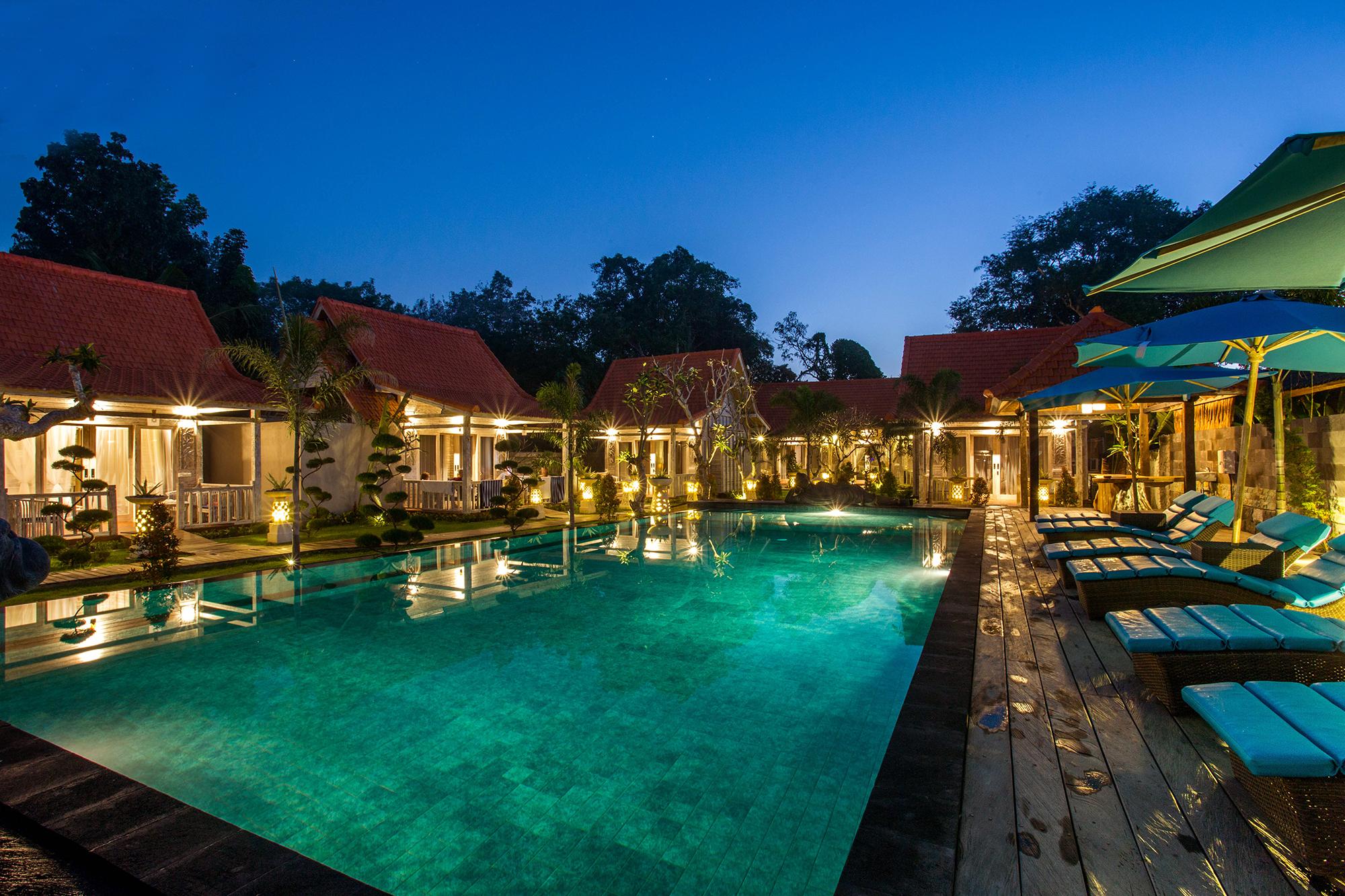 The Palm Grove Villas Lembongan Kültér fotó